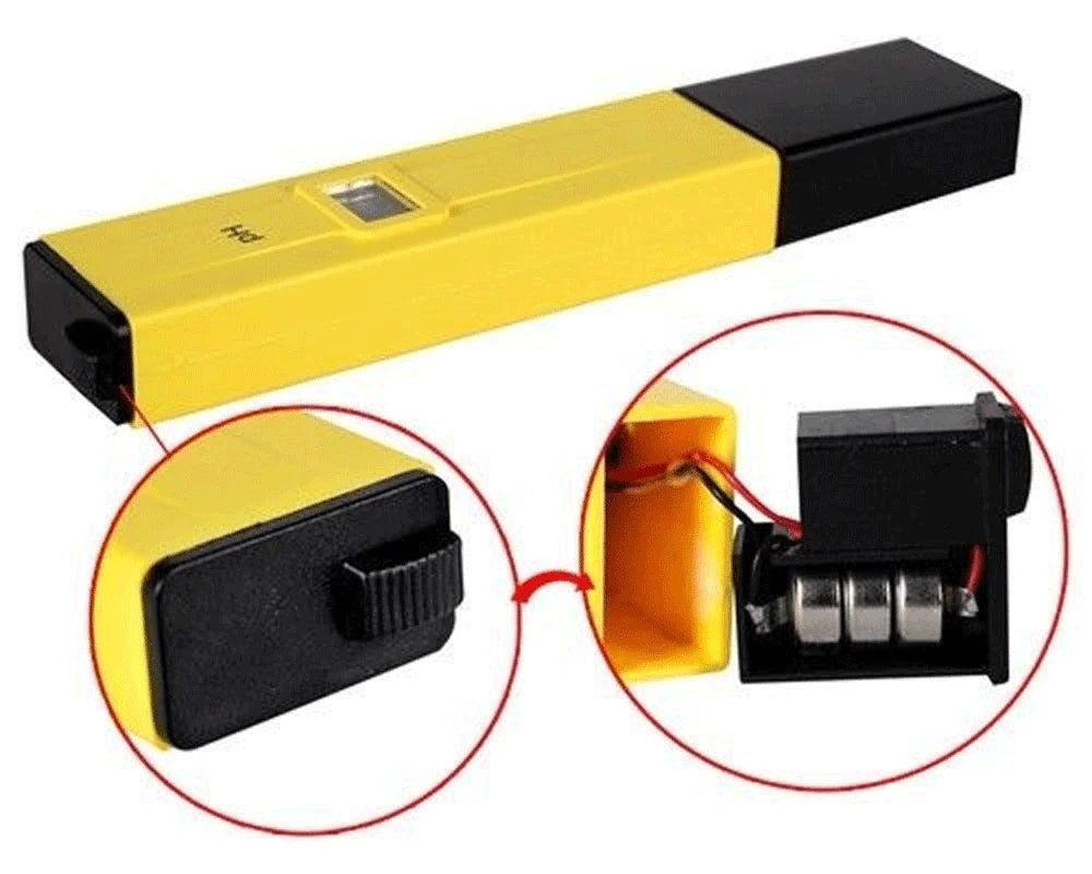 HydroPro PH Meter Tester - Accurate Water Quality Testing Pen - Digital PH Meter Readi Gear
