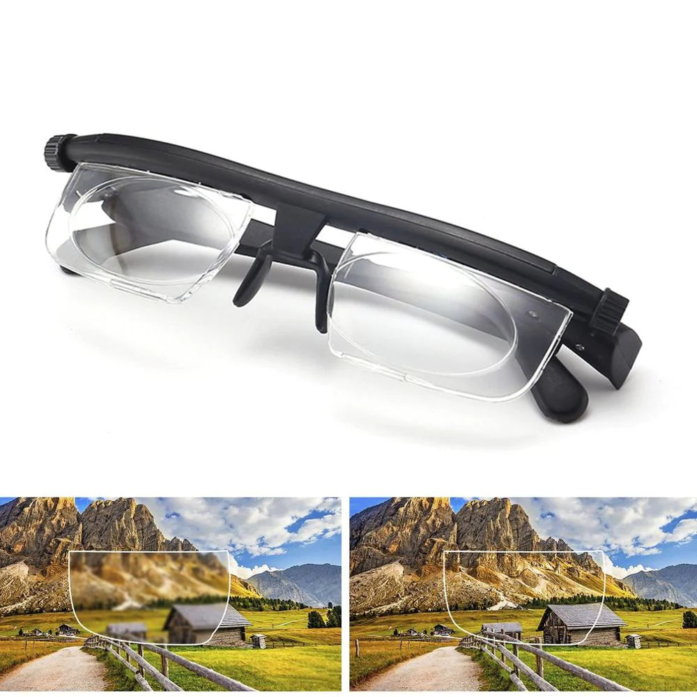 VisionMaster Dial Adjustable Glasses: Variable Focus Eyewear for Any Distance - Readi Gear