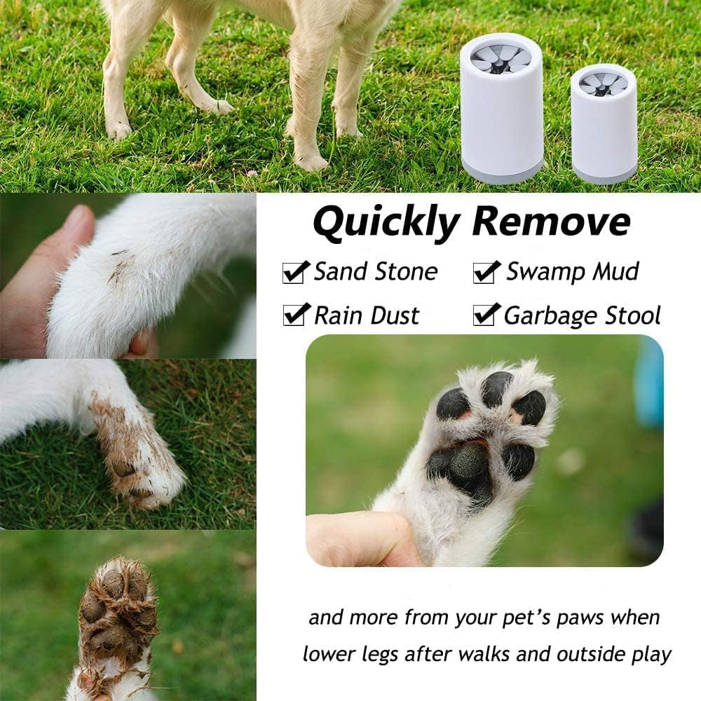 CleanPaws Pro - Soft Silicone Dog Paw Cleaner Cup - dog paw cleaner Readi Gear