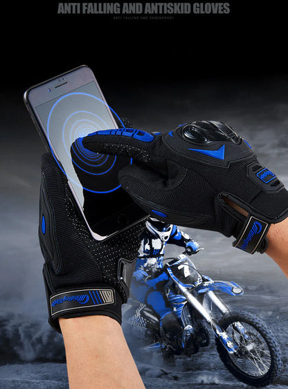 RideArmor Full Protection Touchscreen Motorcycle Gloves - Motorcycle gloves Readi Gear