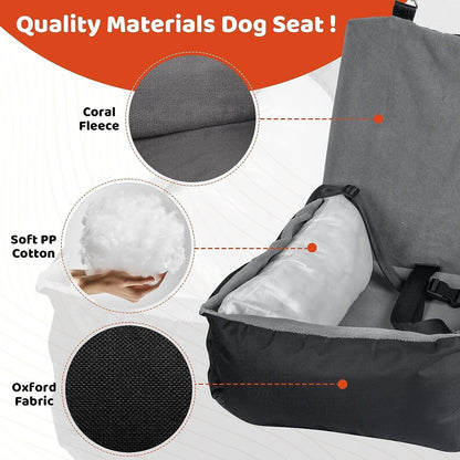 PawPal washable dog car seat - quality materials