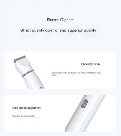 GentlePaws 4-In-1 Quiet Grooming Kit for Dogs & Cats - Pet Grooming Kit Readi Gear