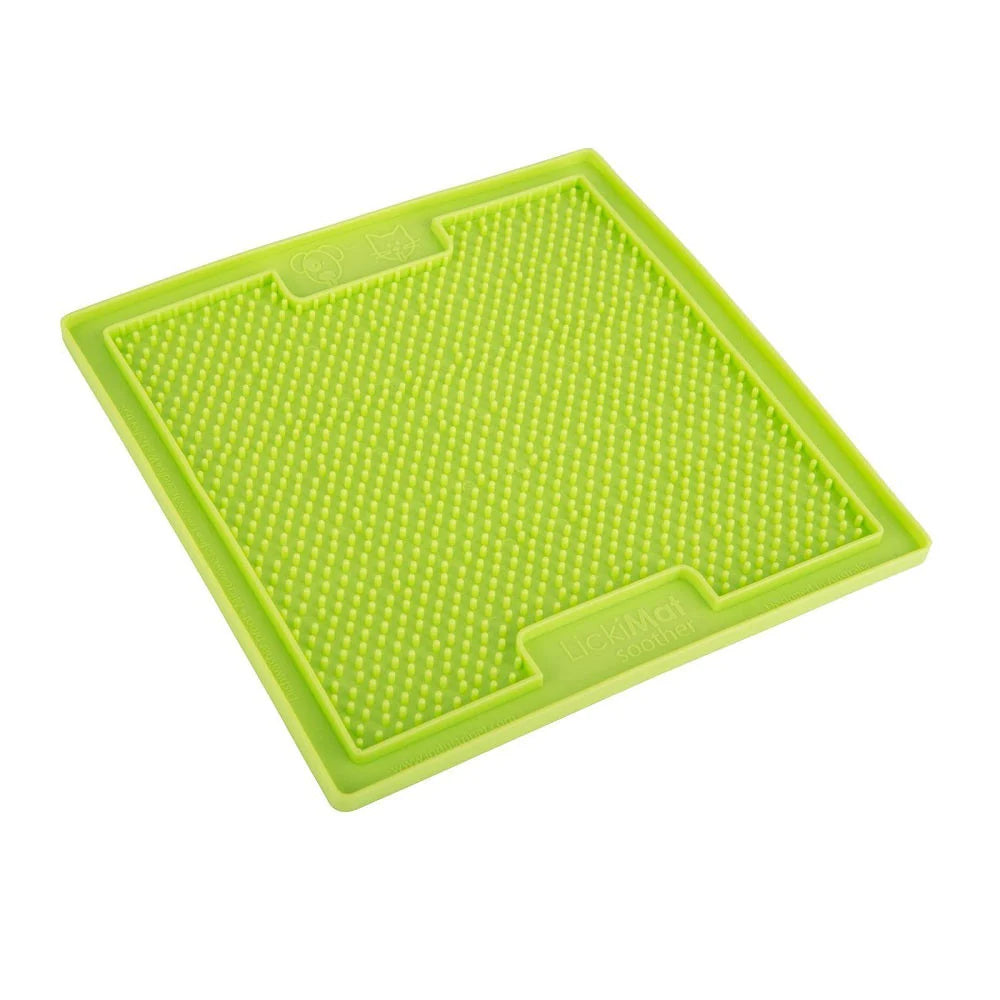 Lickimat Soother Pet Treat Mat, Ideal for Stress Relief & Dental Health - Pet Treat Mat for stress relief and dental health Readi Gear