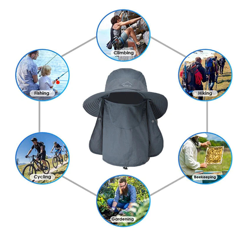 GearTop 360° Protection Sun Hat - GearTop 360° Protection Sun Hat Readi Gear