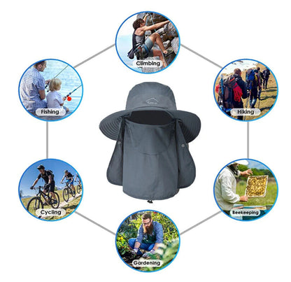 GearTop 360° Protection Sun Hat - GearTop 360° Protection Sun Hat Readi Gear