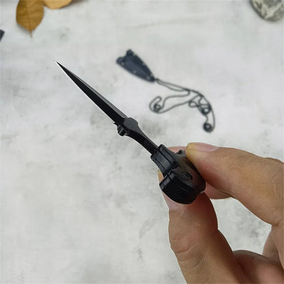 QuickDraw Necklace Knife: Urban Concealed Carry Solution