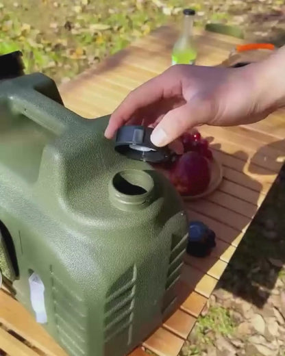 Prepper’s Water Jug – BPA-Free 13L Tank with Spigot & Tool Bag