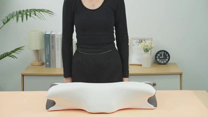 OrthoSleep Memory Foam Neck Pillow – Cervical Support for Pain Relief