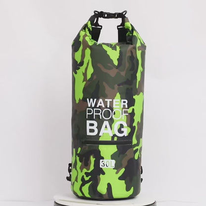 SafeDry Ultimate Camouflage Waterproof Bucket Bag for Beach & Outdoor Adventures