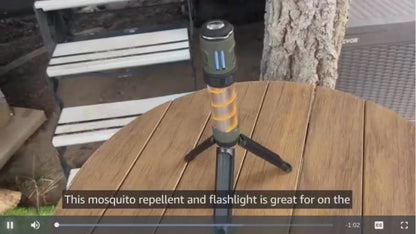 BrightCamp 3-in-1 Rechargeable Mosquito Repellent Lantern with Tripod