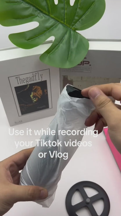 FaceFollow 360° Smart Gimbal - Hands-Free Video Recording