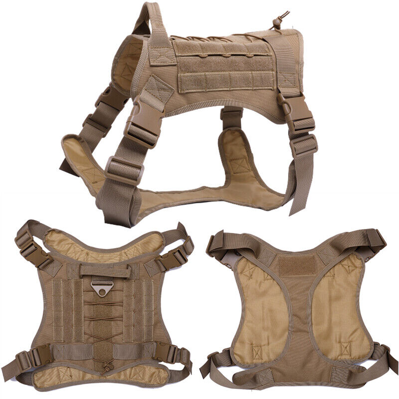 Elite K9 Tactical Dog Harness - MOLLE System & Quick Release - Tactical Dog Harness Readi Gear