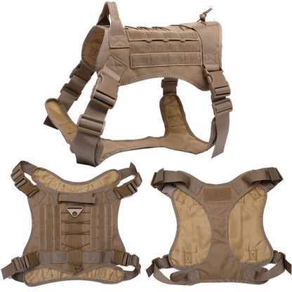 Elite K9 Tactical Dog Harness - MOLLE System & Quick Release - Tactical Dog Harness Readi Gear