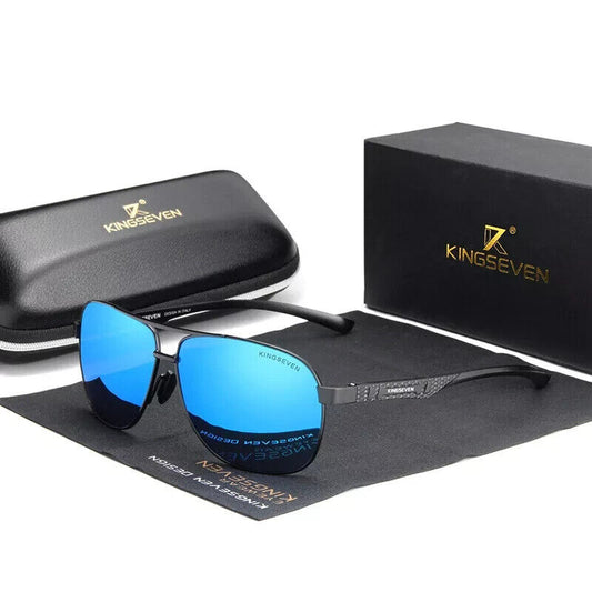Polarized Aviator Sunglasses – Anti-Glare, Scratch-Resistant, Rugged Build