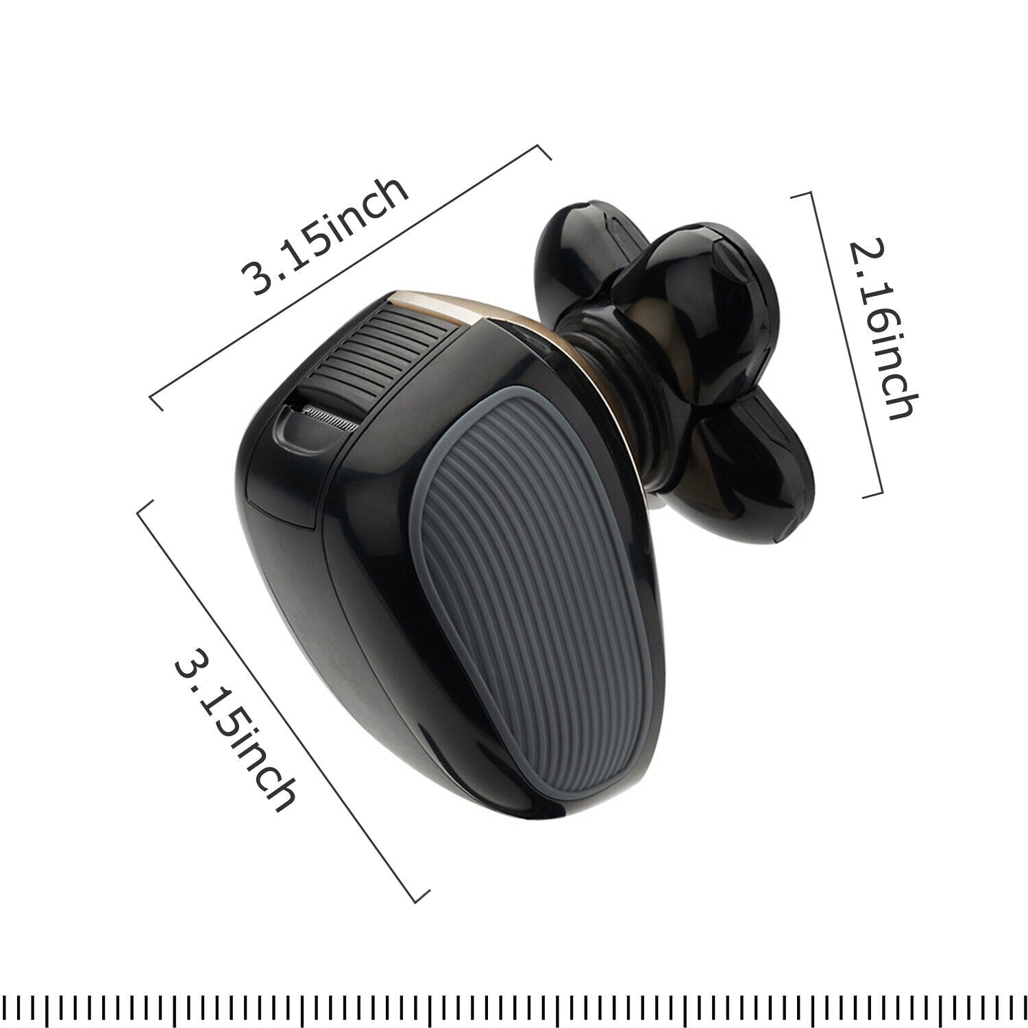 5-in-1 Electric Grooming Kit - 4D Shaver for Head, Beard, Nose & Body - Electric Grooming Kit Readi Gear