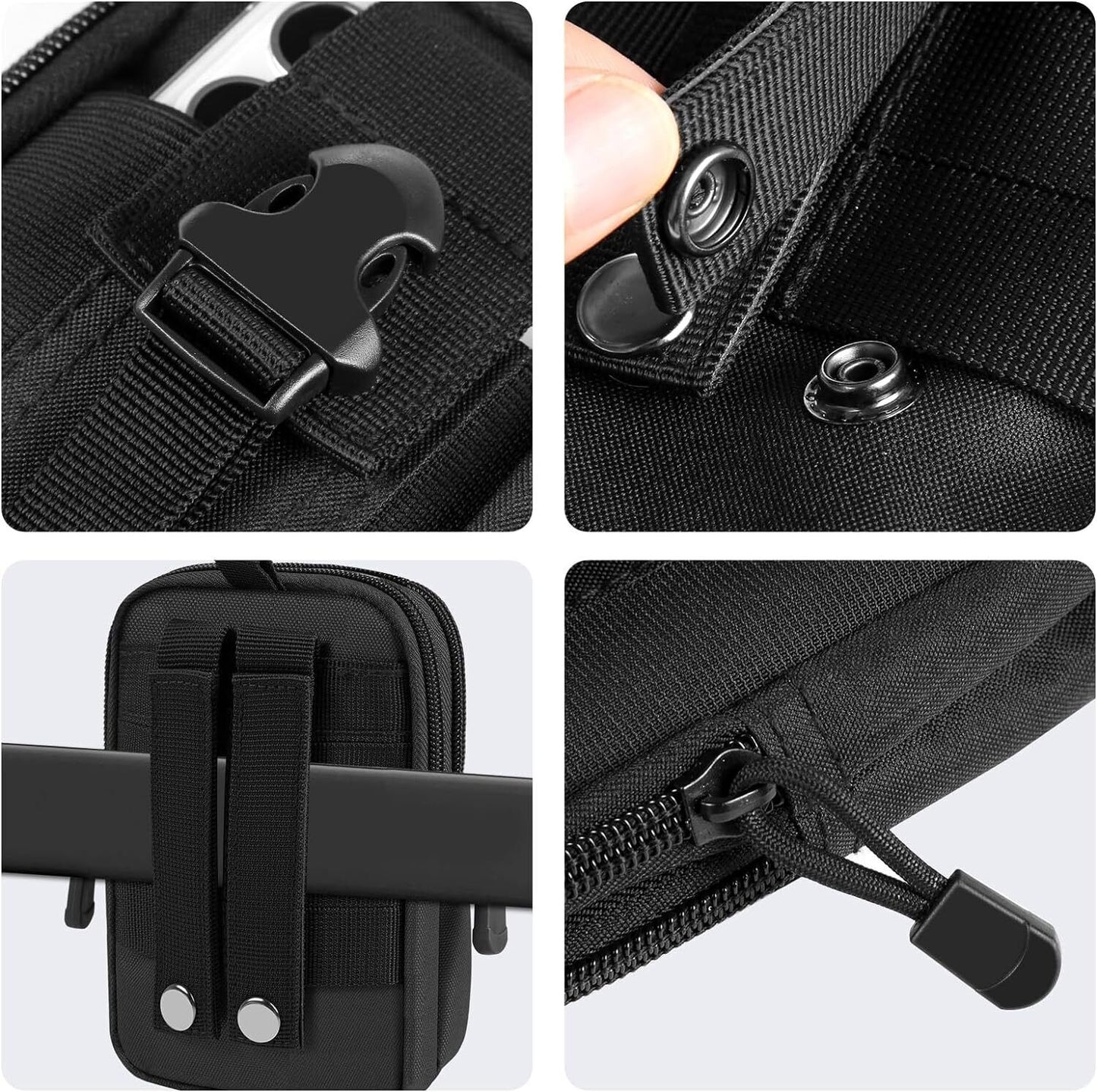 Tactical Molle Phone & Gear Pouch for Camping & Hiking - Phone & Gear Case Readi Gear