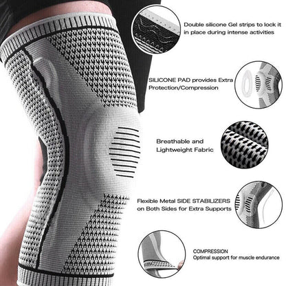 SportFlex Knee Compression Brace for Arthritis & Joint Pain Relief - compression knee brace Readi Gear