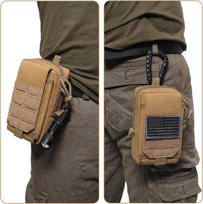 Tactical Molle Phone & Gear Pouch for Camping & Hiking - Phone & Gear Case Readi Gear