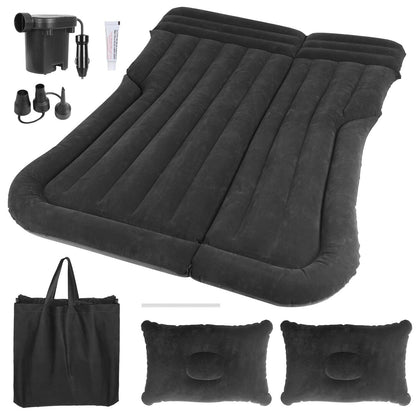Ultimate Inflatable Car/SUV Mattress – Backseat Bed w/ Pump & 2 Pillows - Car Air Mattress Readi Gear