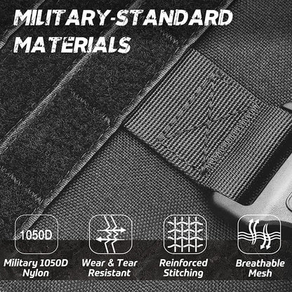 Elite K9 Tactical Dog Harness - MOLLE System & Quick Release - Tactical Dog Harness Readi Gear