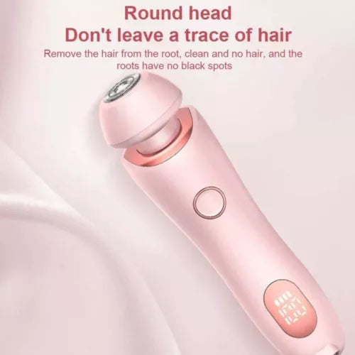 SilkySmooth 2-in-1 Rechargeable Razor – Painless Shaving & Trimming