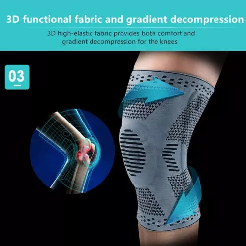 SportFlex Knee Compression Brace for Arthritis & Joint Pain Relief - compression knee brace Readi Gear
