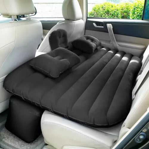 Ultimate Inflatable Car/SUV Mattress – Backseat Bed w/ Pump & 2 Pillows - Car Air Mattress Readi Gear