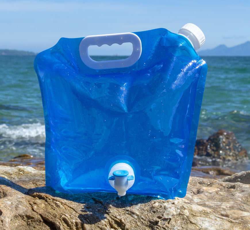 AquaFlex FoldaWave - Portable PVC Outdoor Water Bag - Camping Water Storage Readi Gear