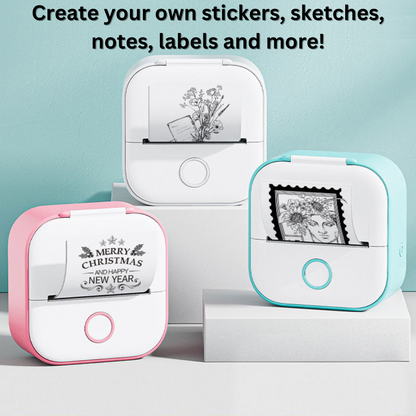 PocketPro Mini Bluetooth Printer - Portable Printer Readi Gear