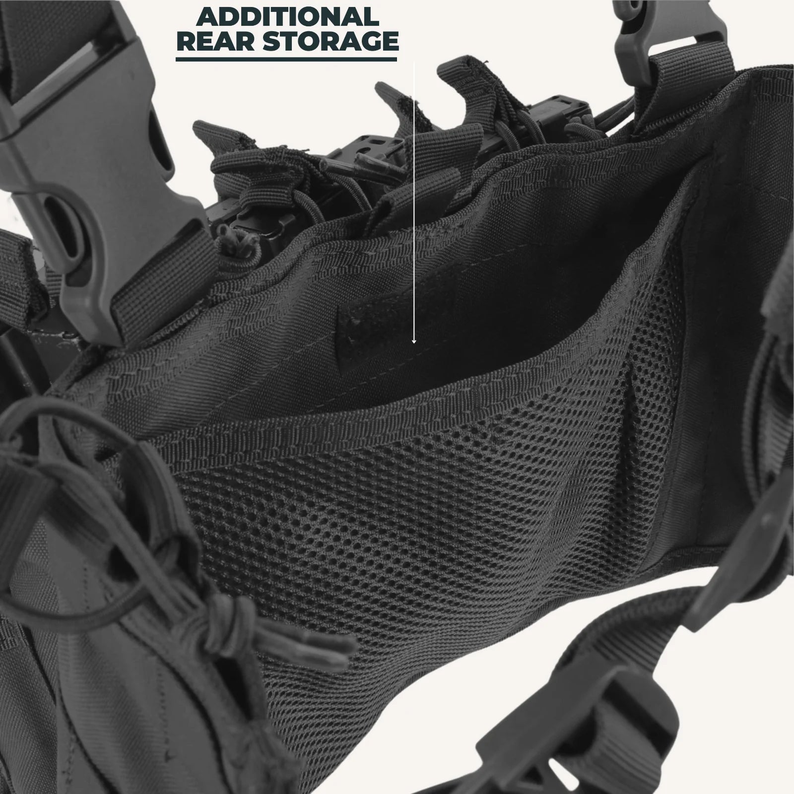 Tactical Chest Rig Vest with Kangaroo Magazine Pouch - Readi Gear