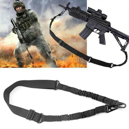 Tactical Rifle Sling - 2 Point Hooks Shoulder Strap - Dual Point Rifle Sling Readi Gear