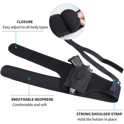 StealthFlex Concealed Carry Holster - Shoulder & Waist - Concealed Carry Holster Readi Gear