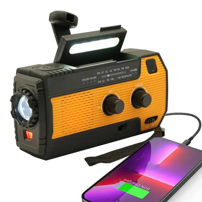SolarGuard Pro: All-in-One Emergency Hand Crank Radio & Phone Charger - Emergency radio Readi Gear