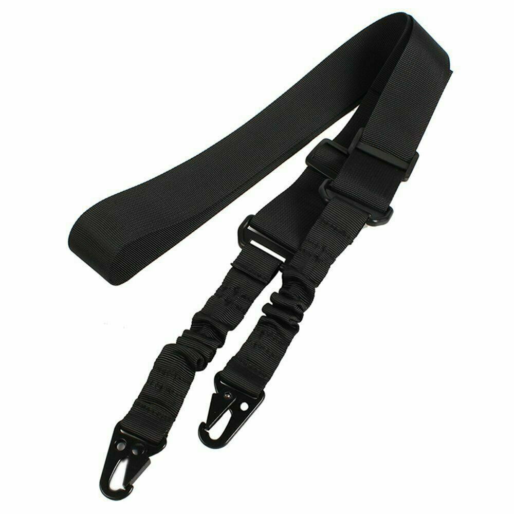 Tactical Rifle Sling - 2 Point Hooks Shoulder Strap - Dual Point Rifle Sling Readi Gear