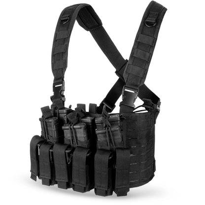 Tactical Chest Rig Vest with Kangaroo Magazine Pouch - Readi Gear