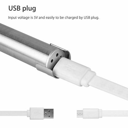 PenLite - Stainless Steel Rechargeable LED Pocket Flashlight - Readi Gear